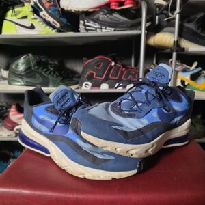 🔥Hot! Men's Blue Black Nike Air 270 React Zoom Sneakers Size 13